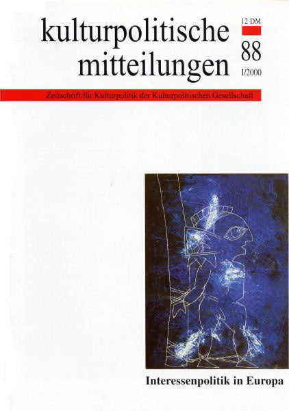 Heft 88 I/2000: Interessenpolitik in Europa