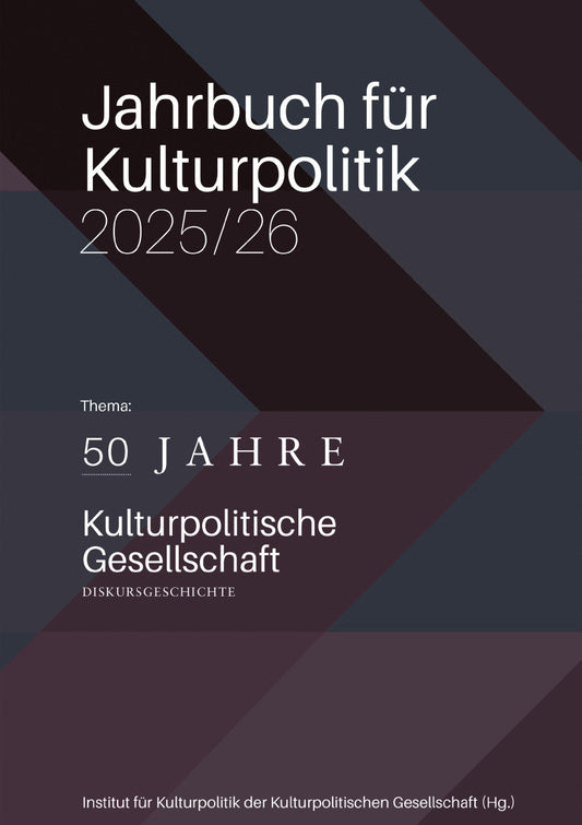Jahrbuch für Kulturpolitik 2025/26