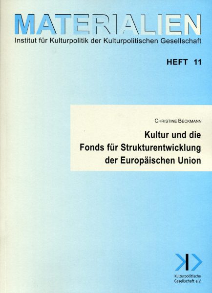 Materialien des Instituts für Kulturpolitik 11