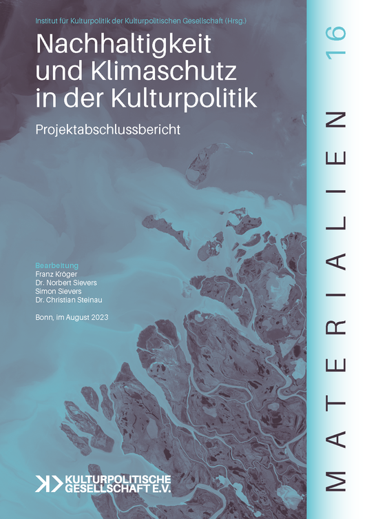 Nachhaltigkeit und Klimaschutz in der Kulturpolitik